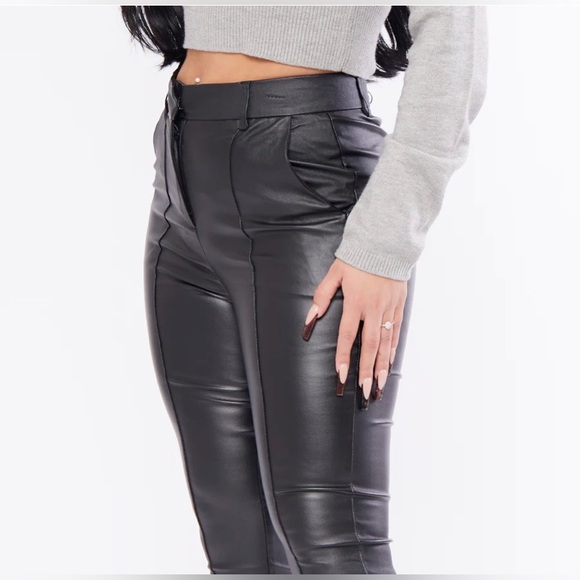 BBJ Los Angeles brand size M stretch waist black leggings- NWT - Picture 6 of 10